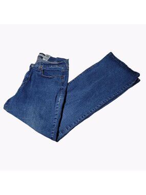Levis 512 Perfectly Slimming Jeans Womens Size 20 Boot Cut High Rise Denim